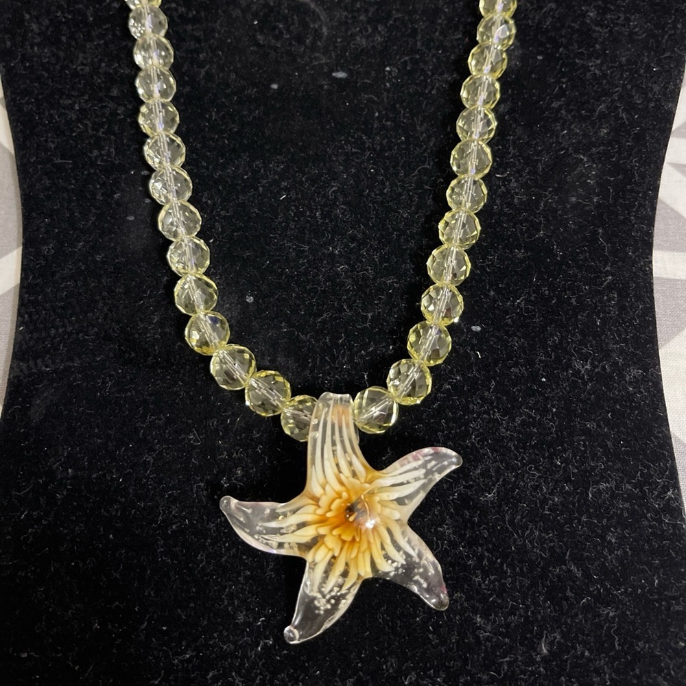 Starfish necklace